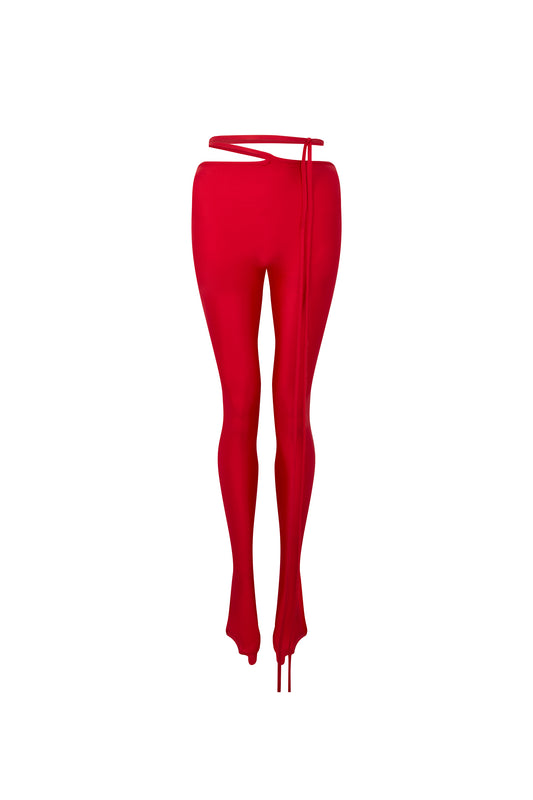 TABI LEGGINGS RED