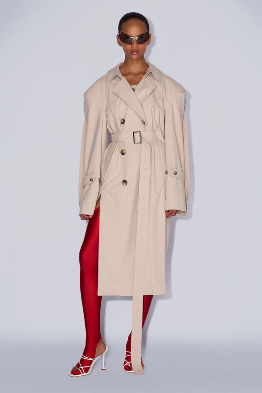 SERVICE TRENCH BEIGE