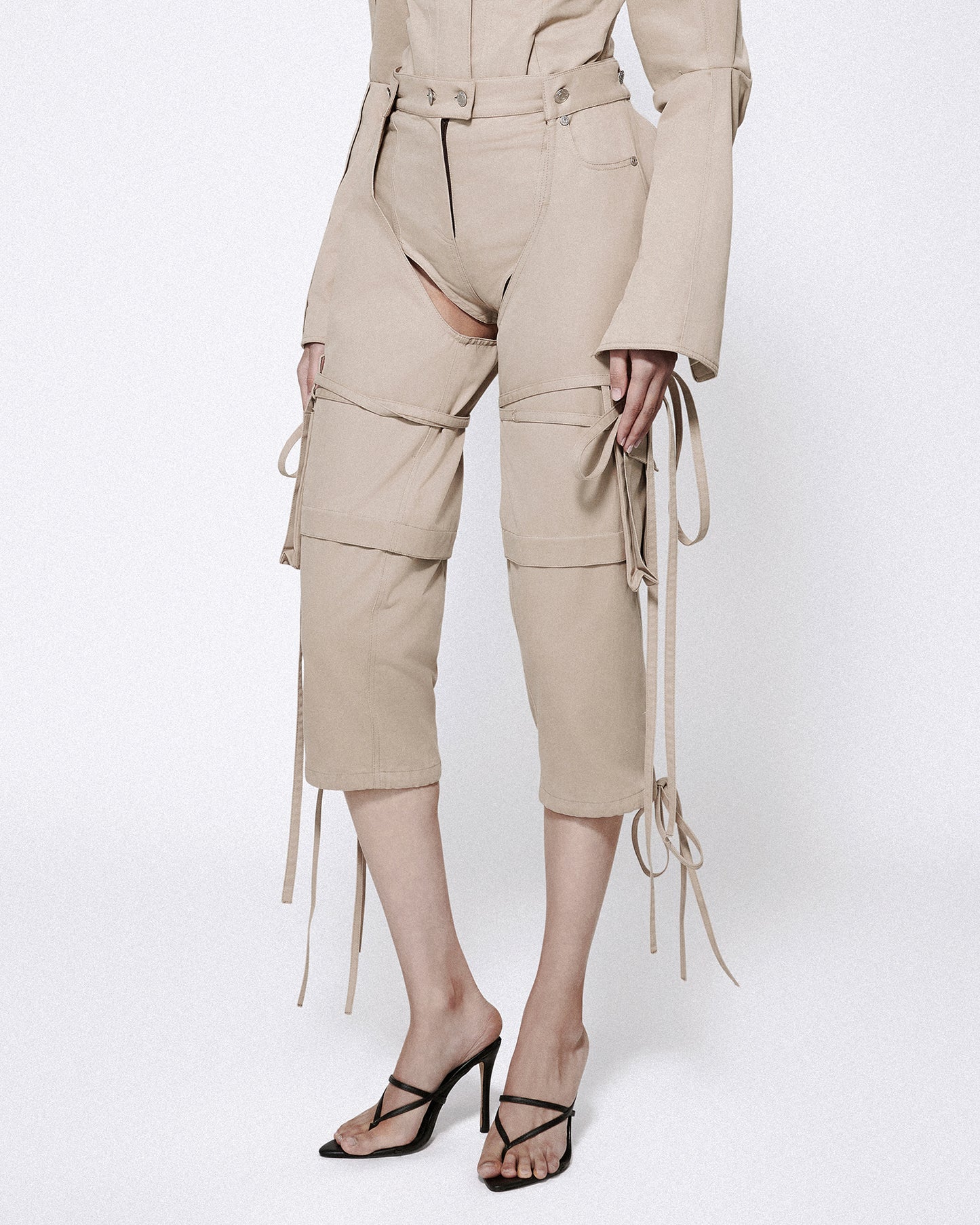 BELLA CHAP CAPRIS CARGO STONE