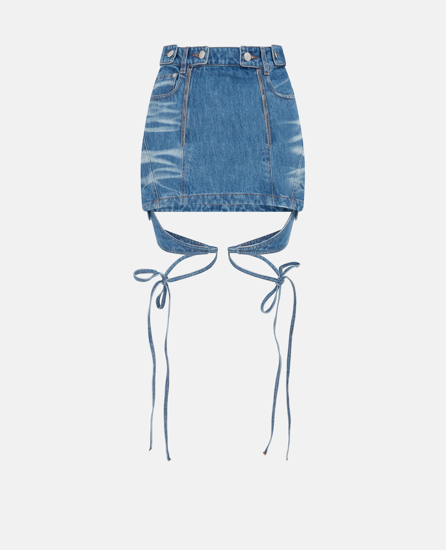 KYLE MINI SKIRT DENIM BLUE