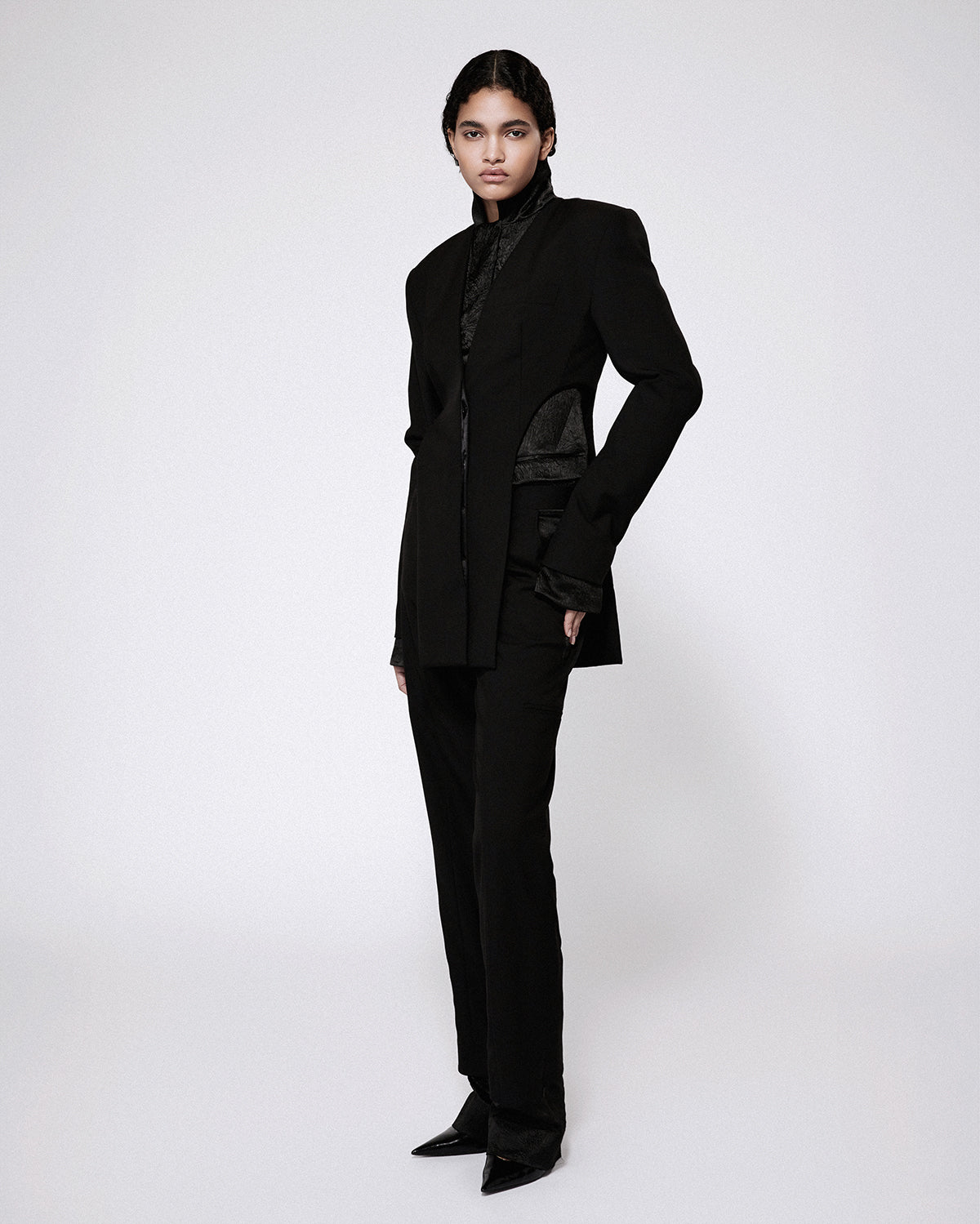 GEMINI TAILORED JACKET BLACK